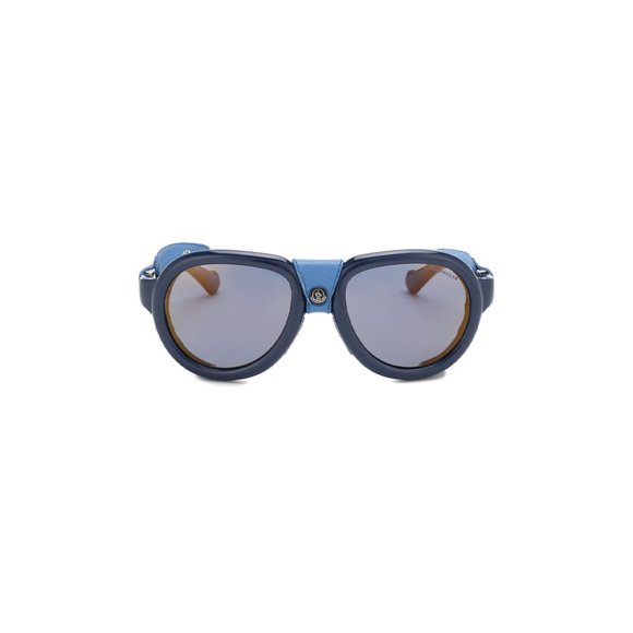 Moncler Round Style Blue Polarized Lens. - Picture 2 of 4